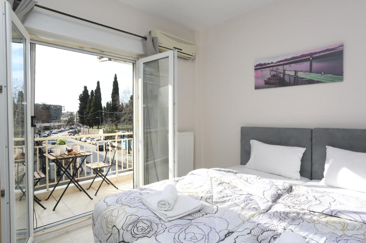 Pantheon City Center Studio Apartment Солун Екстериор снимка